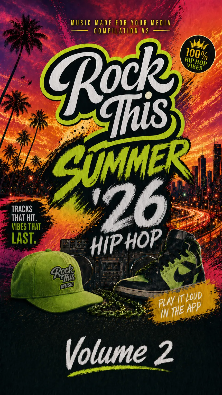 Social Media Format - Summer 2026 Hip Hop Volume 2